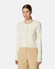 Silvian Heach Cardigan Gamu Bianco - Taglia S Abbigliamento Donna