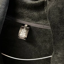 Women's Active Life Full Zipper Hoodie with Pockets Size XL Black NEW!