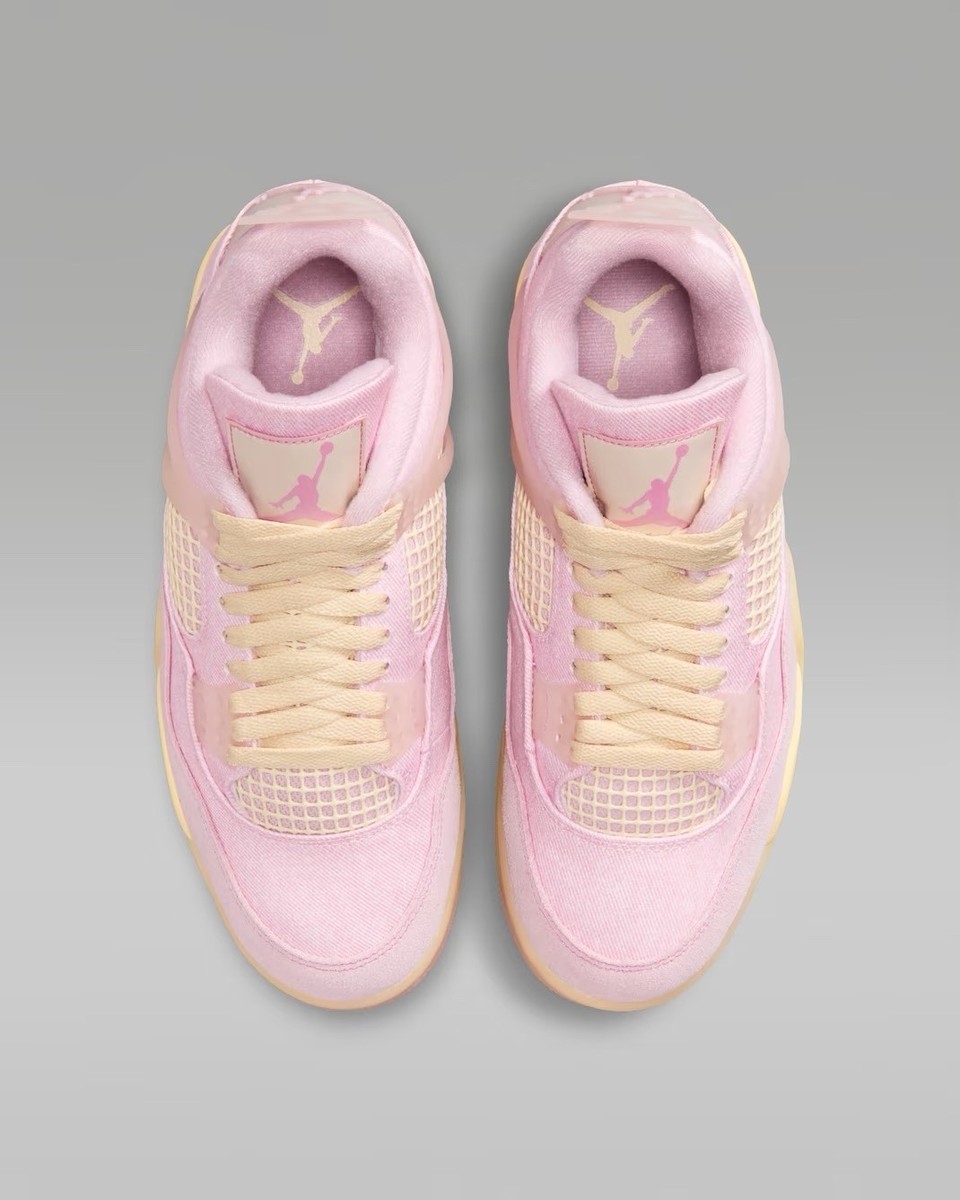 2026 New Nike Air Jordan 4 Retro Pink Iced Carmine IB6716-600