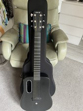 Lava ME L2 Carbon Electro Acoustic Guitar, black, with Lava gig bag