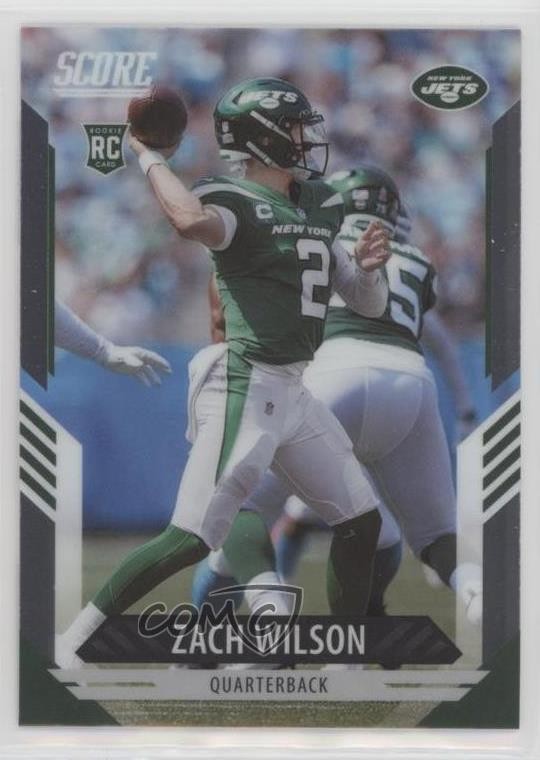 2021 Panini Chronicles Score Update Rookies Zach Wilson #402 0p7c
