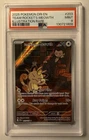 Pokémon 2025 Destined Rivals Team Rocket's Meowth IR Holo 203/182 PSA 9 EN