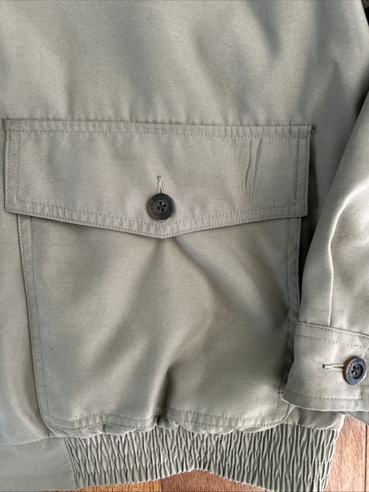 Vtg PENDLETON Lightweight Bomber Jacket Mens XL L… - image 3