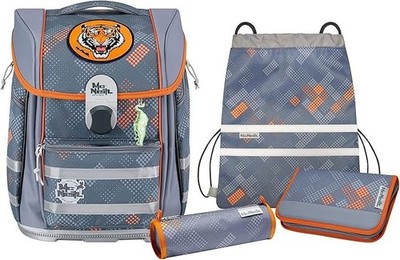 McNeill Biggy Schulranzen-Set Tiger II 5-teilig