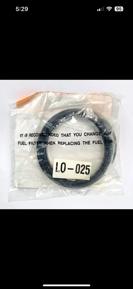 Anillo de bloqueo y sello de bomba de combustible Acura Integra 1990-93 82-85 Honda Accord Foto 2 de 4