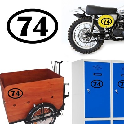 Numero 74 Oval