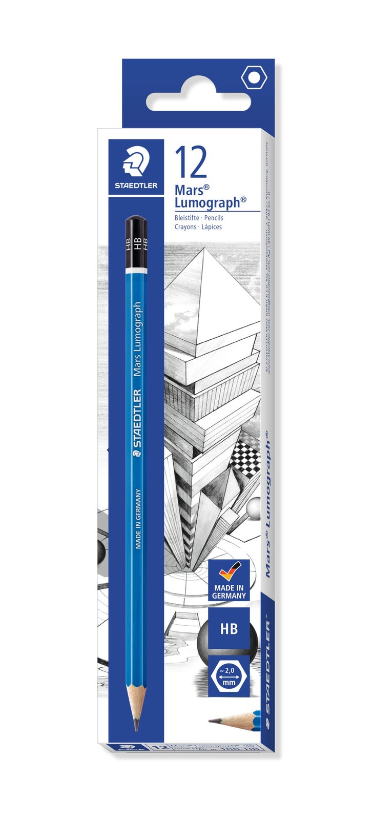 STAEDTLER 100-HB Mars Lumograph - HB Bo 5890₽