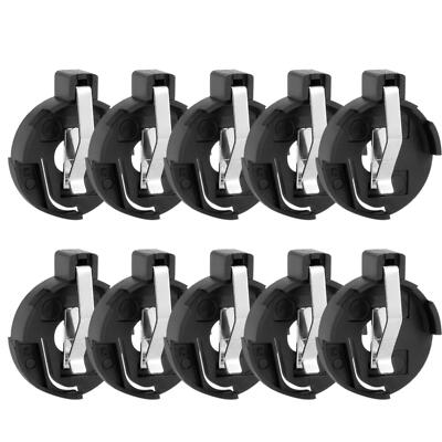 10pcs CR2016 2025 2032 Button Coin Cell Battery Holder DIY Electronics