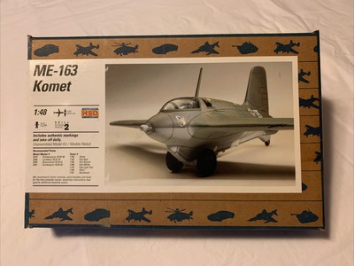 Wwii Me 163 Komet Fighter Kit 7625 Testors German Rocket Interceptor 1 48 For Sale Online Ebay