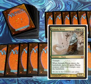 mtg-GREEN-WHITE-SELESNYA-RAMP-PIONEER-DECK-Magic-the-Gathering-rares-shalai