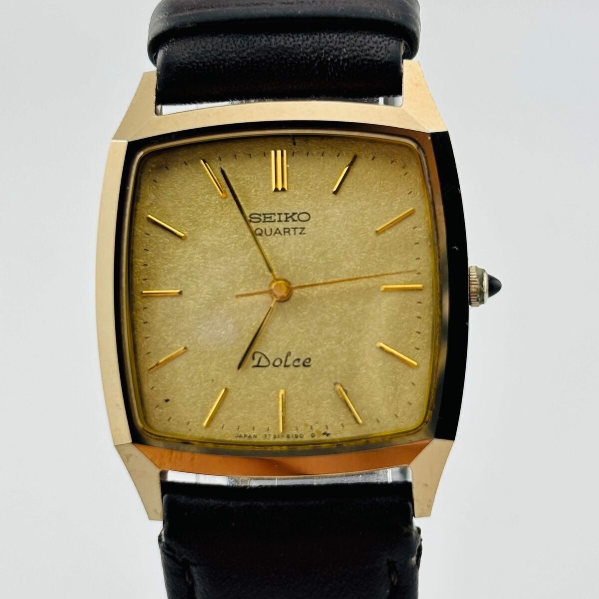 SEIKO Dolce 7731-5160 Quartz Belt damaged Any scene SEIKO Dolce 7731-5160 Quartz Belt damaged Any scene