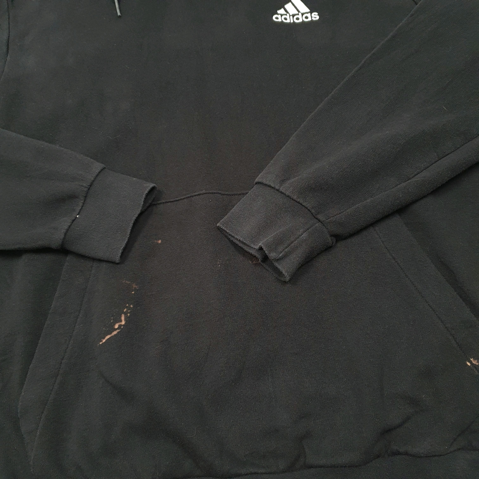 ADIDAS Hoodie Cotton Jumper Sweatshirt Mens XL image 4