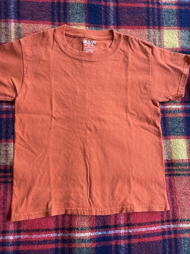 Lot of 2 Gildan T-Shirts Size Youth XS Blue, Orange - Picture 7 of 9