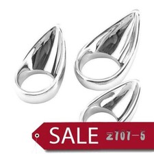 Ball Scrotum Stretcher Metal Chastity Ring Men Delay Ejaculation Chastity Device