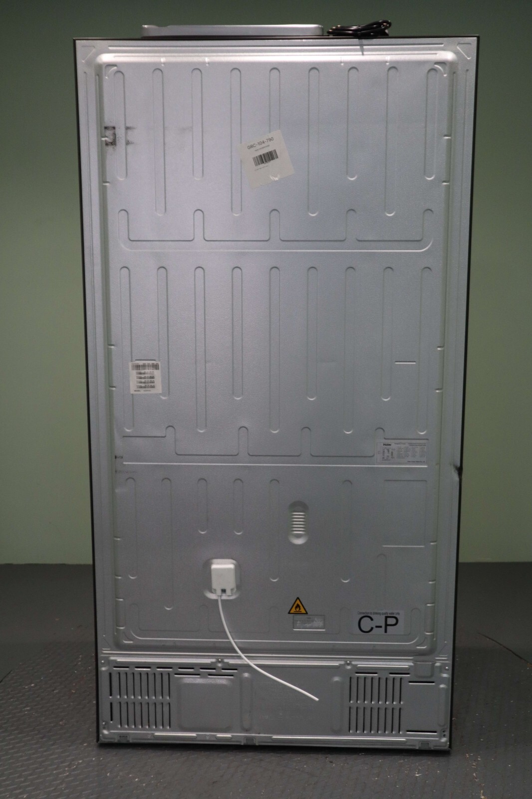 Haier HSOBPIF9183 American SidebySide Fridge Freezer Plumbed