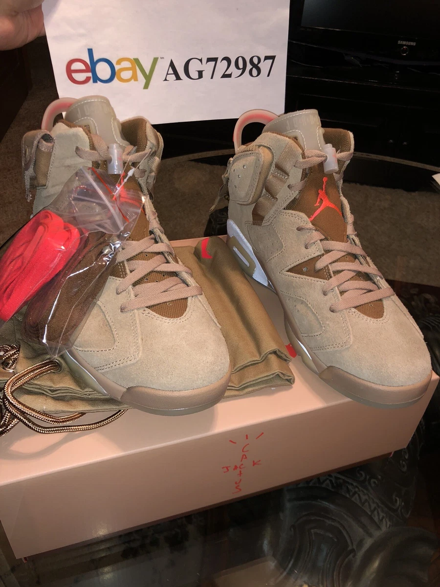 Jordan retro shop 6 travis scott
