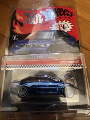 BRAND NEW MATTEL Hot Wheels RLC red line club 2006 BMW M3. WILL