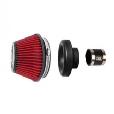 BLOX Racing Shorty Performance 5" Air Filter w/2.5" Velocity Stack & Coupler Kit