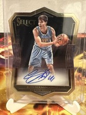 2016-17 Panini Select Die-Cut Scope /199 Juan Hernangomez #38 Rookie Auto RC