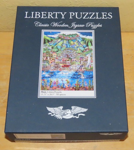 Liberty Wooden Puzzles "MAUI" 703 pcs 100% COMPLETE