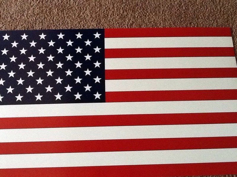American Flag Poster 16 X 26 inches