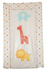 raised edge changing mat