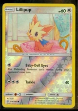 Pokemon LILLIPUP 174/236 Cosmic Eclipse Rev Holo - MINT