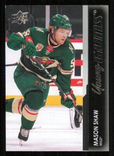 2021-22 Upper Deck #730 Mason Shaw Young Guns RC
