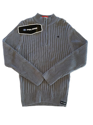 Polaris Snowmobile Sweater Shirt Snow Machine NEW NWT S Small Sledding