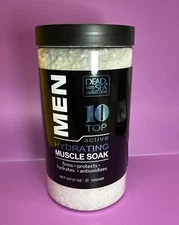 Dead Sea Collection Bath Salts for Men - Muscle Recovery Bath Soak