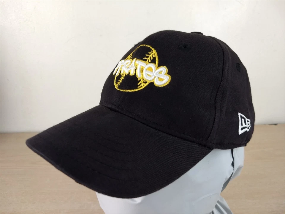 NEW ERA PITTSBURGH PIRATES TODDLER/CHILD FITTED BASEBALL HAT/CAP, BLACK, MLB - Image 3 of 4