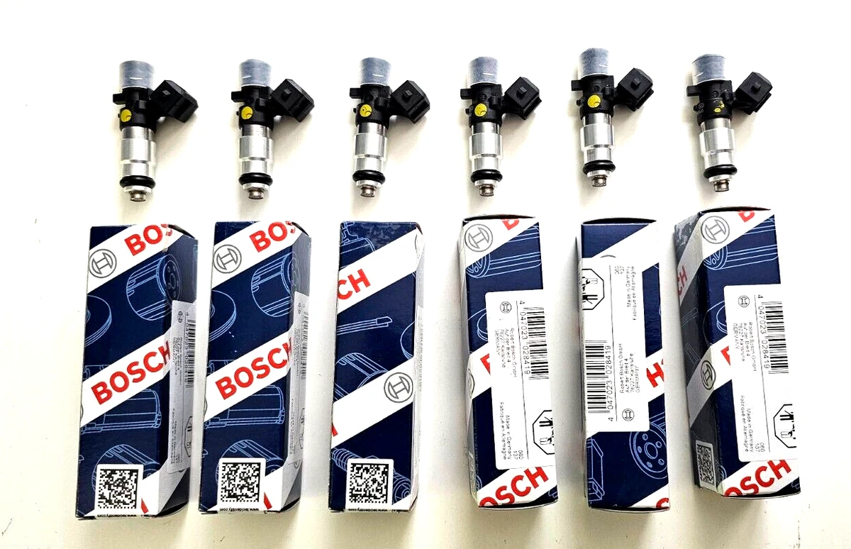Bosch Remanufactured Fuel Injector Set (8) – 2004-2009 Audi S4 A8 Quattro 4.2 V8 - View #5