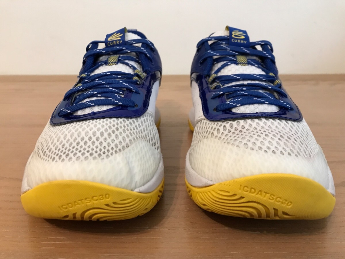 Under Armour Curry GS 3Z6 Youth Shoes White/Blue Size 6Y | eBay