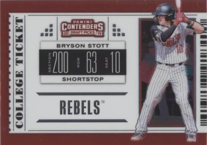 2019 Panini Elite Extra Edition - Bryson Stott #CT-BY - 1 of 1