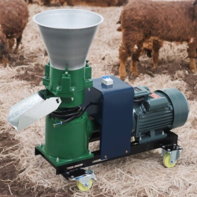220V 3 Rollers Animal Feed Pellet Mill Machine Only Body without Grinding Disc