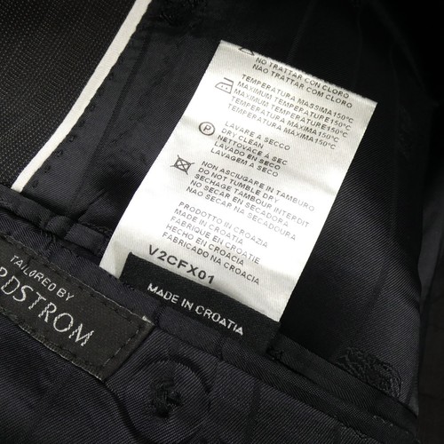 VERSACE Tonal Wool Silk Iridescent Suit Two-Piece 2 Button 46L US 56L IT - Picture 18 of 21