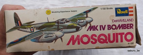 REVELL 1/32 De Havilland MOSQUITO Mk IV Bomber H-180 - Photo 13/13