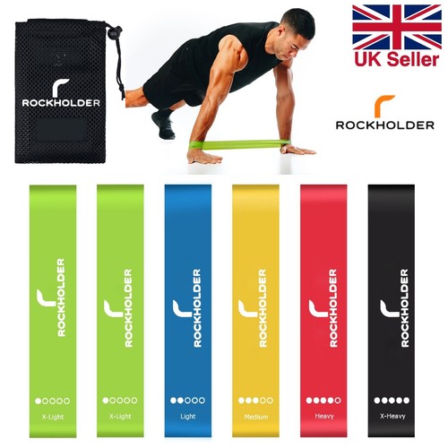 Resistance Bands Exercise Sports Loop Fitness Home Gym Yoga Latex Set Singles