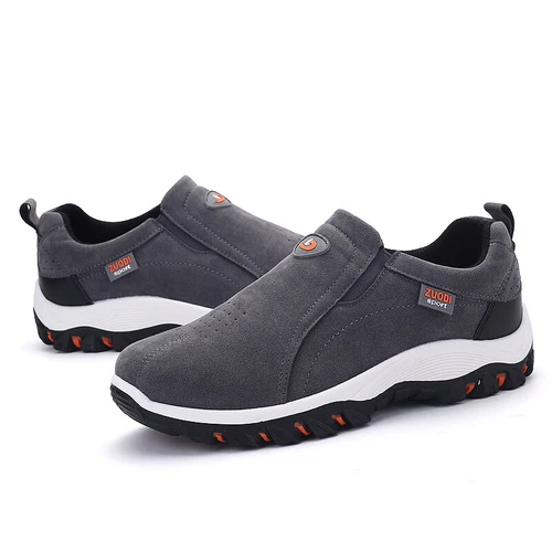 Mens Casual Breathable Loafers Shoes Running Walking Slip on Sports Sneakers Gym - Bild 44 von 49