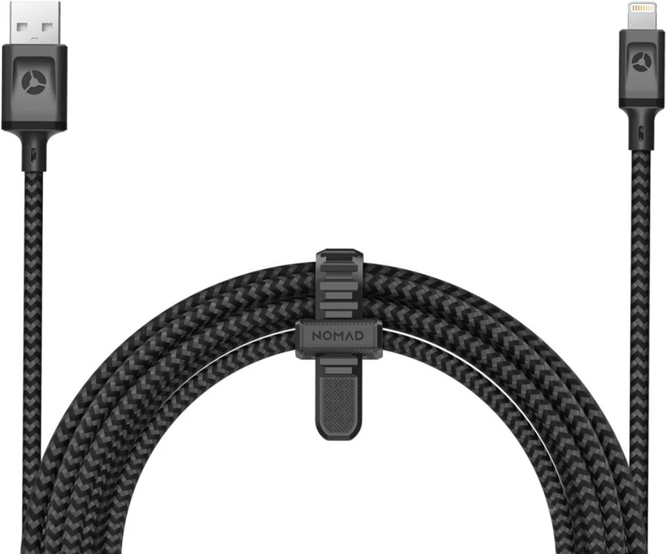 NEW Nomad 5' ft Ultra Rugged USB Cable for Apple Devices Braided Nylon Sync 5FT - Image 2 of 3