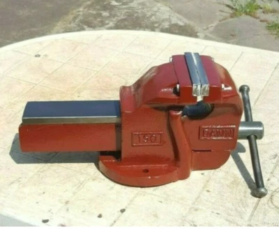 150mm Dawn Sidchrome Engineers Bench Vice Restored Hand