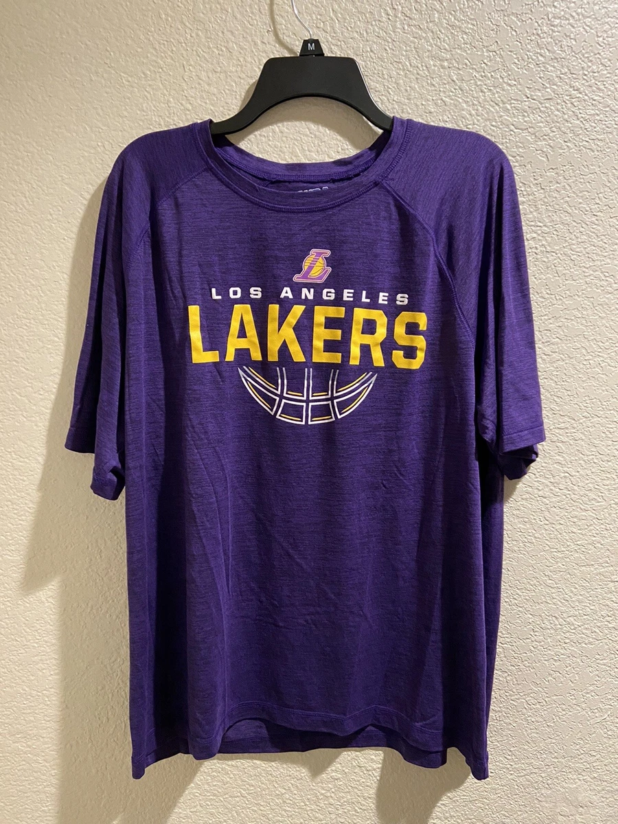 NBA LA Los Angeles Lakers T Shirt Purple Mens Size XL Excellent Condition 🏀