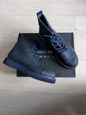 Broken Homme X Dickies Construct 7 Hole Cap Toe Derby Boot Dr Martens 1460 10 9