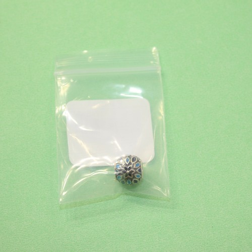 NEW AUTHENTIC PANDORA CHARM CATHEDRAL ROSE BEAD 791374ENMX W SUEDE POUCH - Picture 3 of 4