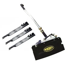 Qwikchute Chute Blocker / Deflector and Mulch Blade Kit for Scag 61" Decks