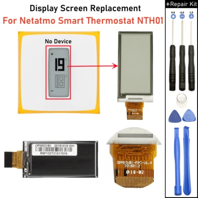 Para Netatmo Smart Termostato NTH01 2.13in 122x250 Pantalla LCD Parte