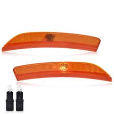 Amber Side Marker Light Fit For 2015-2017 Chrysler 200 Front Left Right Side Amber Side Marker Light Fit For 2015-2017 Chrysler 200 Front Left Right Side