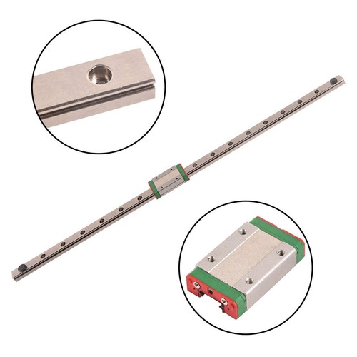 MGN12 450-1000mm Linear Rail Guide Shaft Rod + MGN12H Bearing Slide Block - Picture 7 of 17