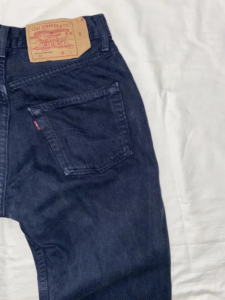 アメリカ製 90s 501 ヴィンテージ リーバイス y2k 501 90s Levis 501 Vintage 90s Y2K XX Straight Leg Jeans Blue Med