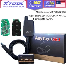 2025 XTOOL SK1 Key Program Tool for Toyota/Lexus use with X100PAD3 Programmer